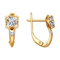 026505 Серьги (Au 585)