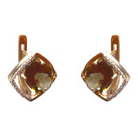 02-1-524-59 Серьги Au 585