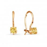 Т102026655-02 Серьги (Au 585)