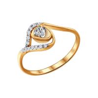 1010732№72 Кольцо (Au 585)