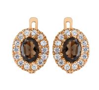 4К19-9924 Серьги (Au 585)