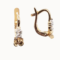 029193 Серьги Au 585