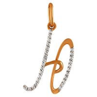 310102862 Подвеска "Ю" (Au 585)