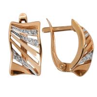 кл1260а Серьги (Au 585)