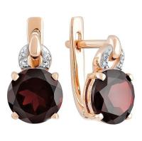 СЛ-640К-Г Серьги (Au 585)