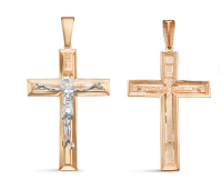 080658 Крест (Au 585)