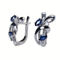 02-0692/2 Серьги (Au 585)