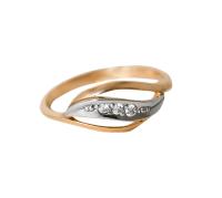 120100081 Кольцо (Au 585)