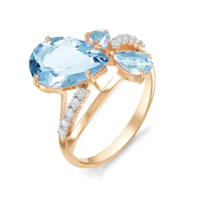 01-1-021-01 Кольцо (Au 585)