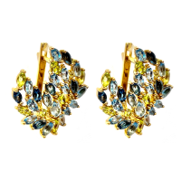 С120-2332М4 Серьги Au 585