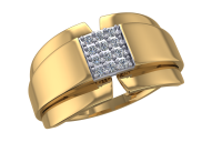 08-117665 Кольцо (Au 585)