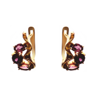 02-1-633-12 Серьги Au 585