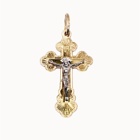 Т13086090 Крест Au 585
