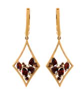 С120-2133Гр Серьги (Au 585)