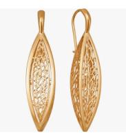 Сд3102 Серьги (Au 585)