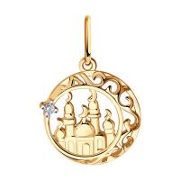 034442 Подвеска "Мусульманская" (Au 585)