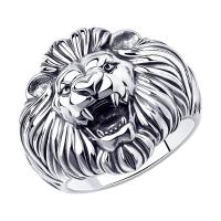95010161 Кольцо "Лев" (Ag 925)