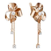 02-4349-00-501-1110-38 Серьги (Au 585)