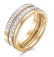 1-833-10 Кольцо (Au 585)