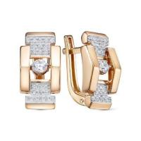 120963 Серьги (Au 585)