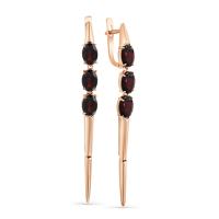 02-2-444-03 Серьги (Au 585)