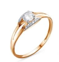 121-2574_f-201 Кольцо (Au 585)