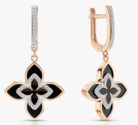 120281 Серьги (Au 585)