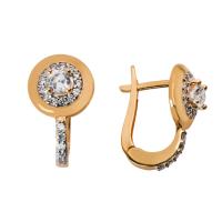 4к19-076 Серьги (Au 585)