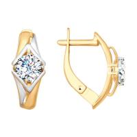 027924 Серьги (Au 585)