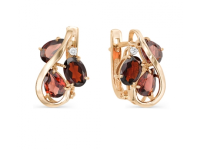 02-1-326-03 Серьги (Au 585)