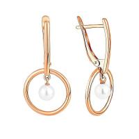 290-1-1345 Серьги (Au 585)