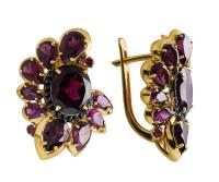 02-1-947-21 Серьги (Au 585)