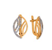 30078400-64 Серьги (Au 585)