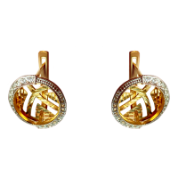 110321 Серьги Au 585