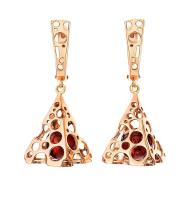 429042432bk Серьги (Ag 925)