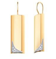 20399 Серьги (Au 585)