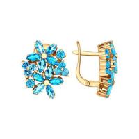 720751 Серьги (Au 585)