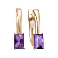 С324-6069Ам Серьги (Au 585)