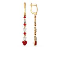 81020313 Серьги (Au 585)