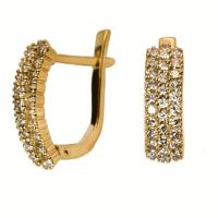 02-0635 Серьги (Au 585)