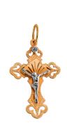 К310028-3Г Подвеска крест(Au 585)