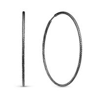 с520117/45чр Серьги (Ag 925)