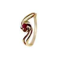 962103к Кольцо Au 585