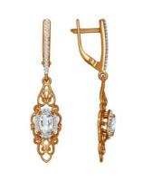 81020136 Серьги (Au 585)