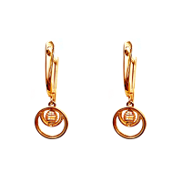 01-208075 Серьги Au 585