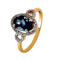 КЛ-496К-ТЛ Кольцо (Au 585)