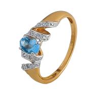 КЛ-409К-Т Кольцо (Au 585)