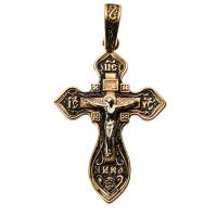 К54080016чр Подвеска крест(Au 585)