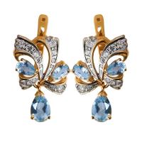 123281 Серьги (Au 585)