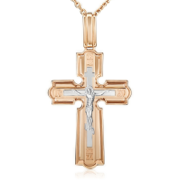 03-3056-00-000-1111-42 Подвеска крест (Au 585)